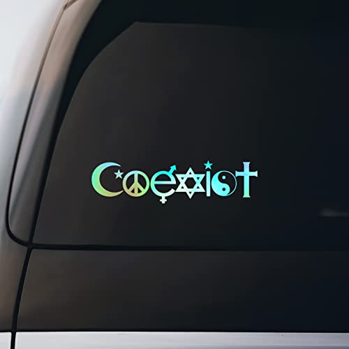 coexist eatadick sticker