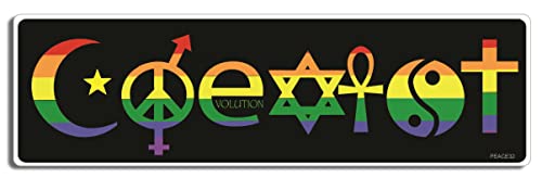 coexist eatadick sticker