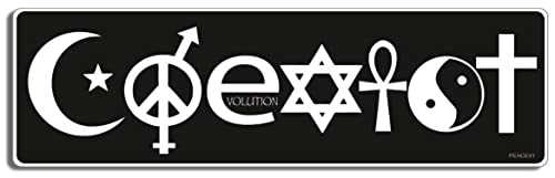 coexist eatadick sticker