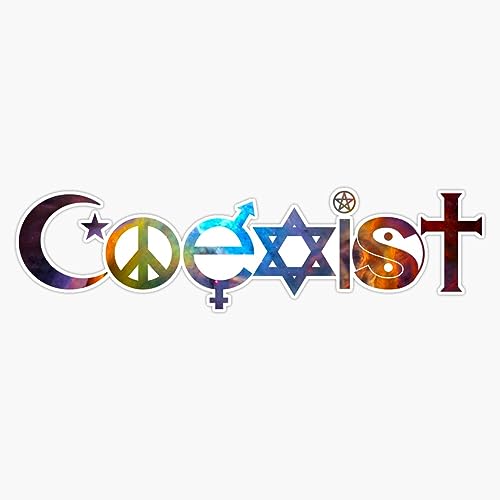 coexist eatadick sticker