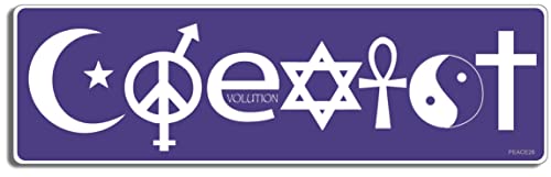 coexist eatadick sticker