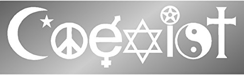 coexist eatadick sticker