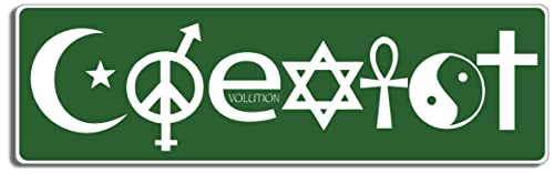 coexist eatadick sticker