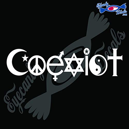 coexist eatadick sticker