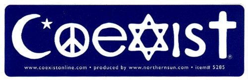 coexist eatadick sticker