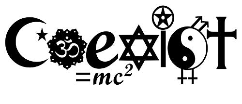 coexist eatadick sticker