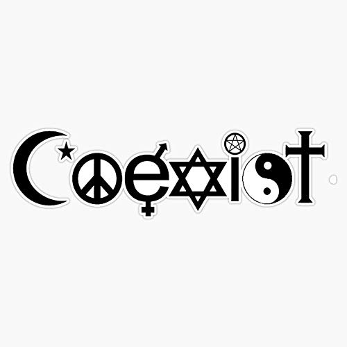 coexist eatadick sticker