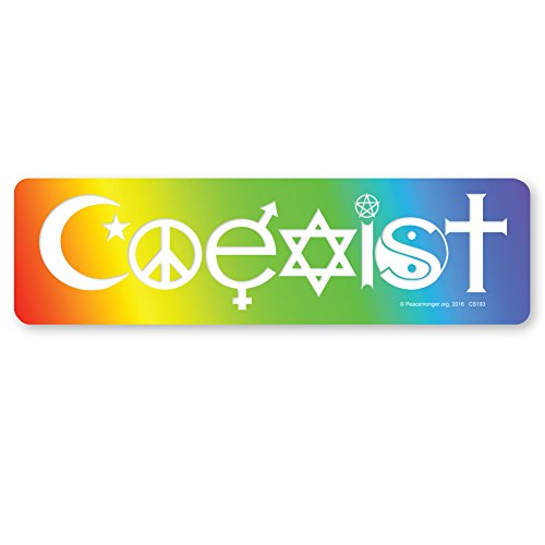 coexist eatadick sticker