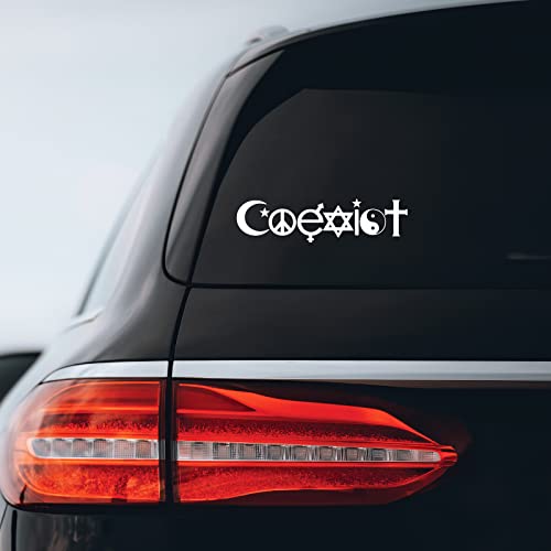 coexist eatadick sticker