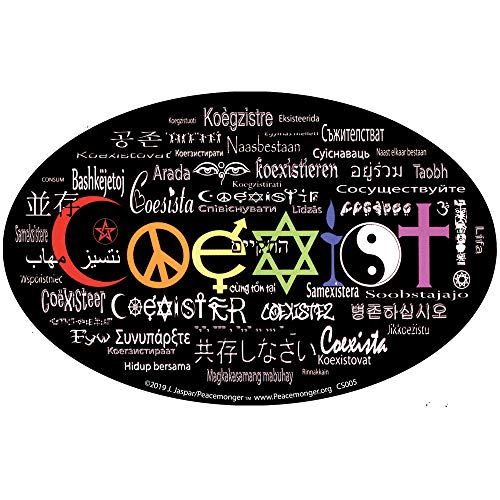 coexist eatadick sticker