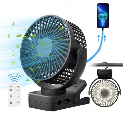 bed fan with wireless remote