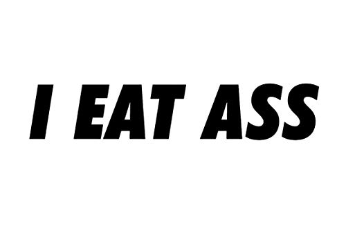 eatadick bumper sticker