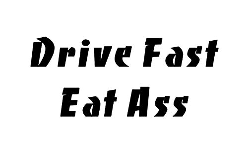 eatadick bumper sticker