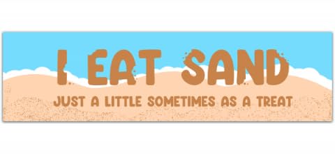 eatadick bumper sticker