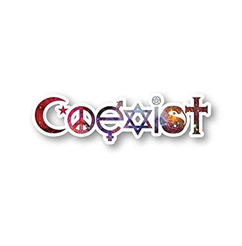 coexist eatadick sticker