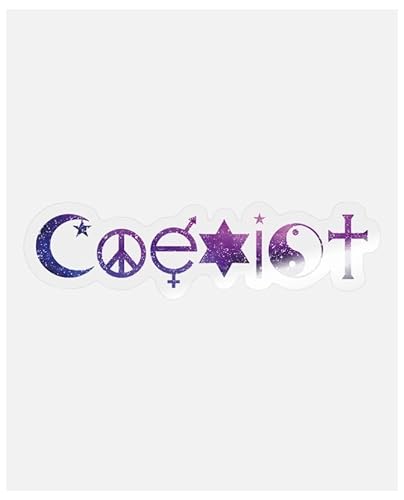 coexist eatadick sticker