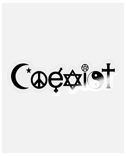 coexist eatadick sticker