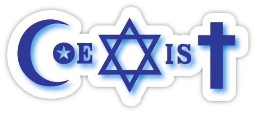 coexist eatadick sticker