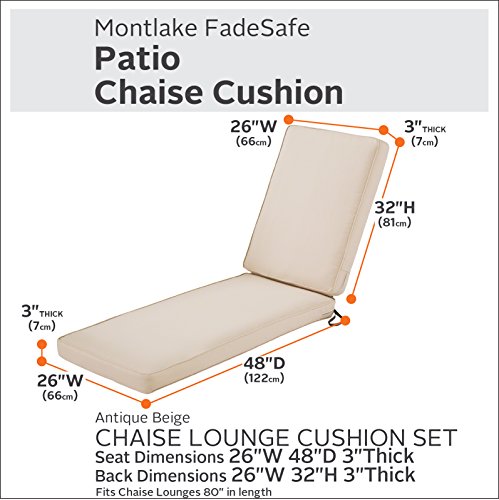 Chaise Lounge Cushion