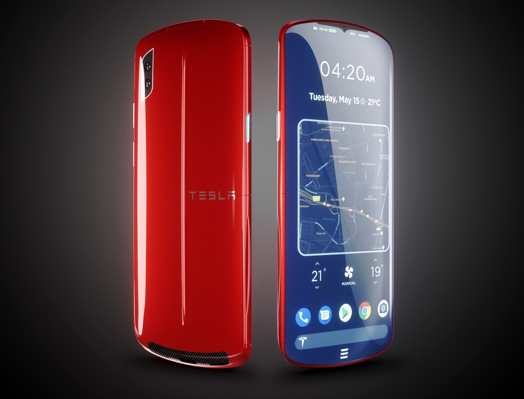 The Tesla Model P Phone Concept: A Unique Gift for Tech Enthusiasts